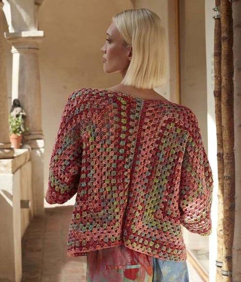 Lang Yarns - hexagon vest